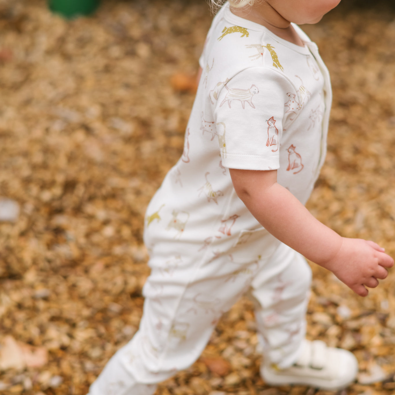 baby short sleeve henley romper copy cat