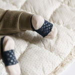 kids crew socks with grips 3 pack ink pehr set