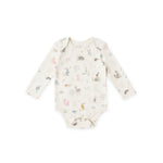lap shoulder one piece forest fable in multi pattern