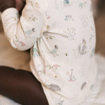 lap shoulder one piece forest fable