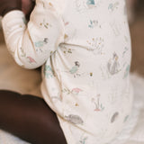 lap shoulder one piece forest fable