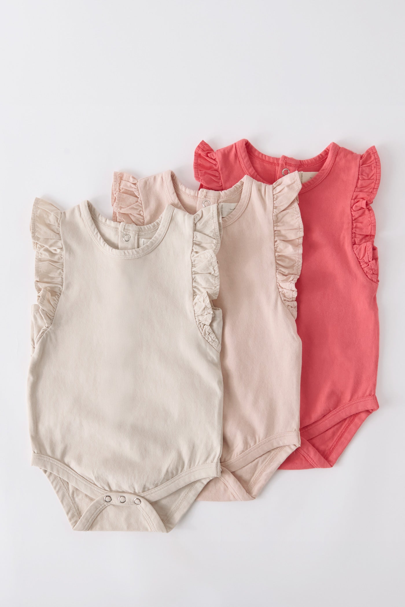 garment dye flutter one piece sand pehr