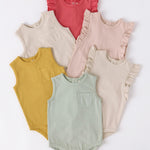 garment dye flutter one piece sand pehr