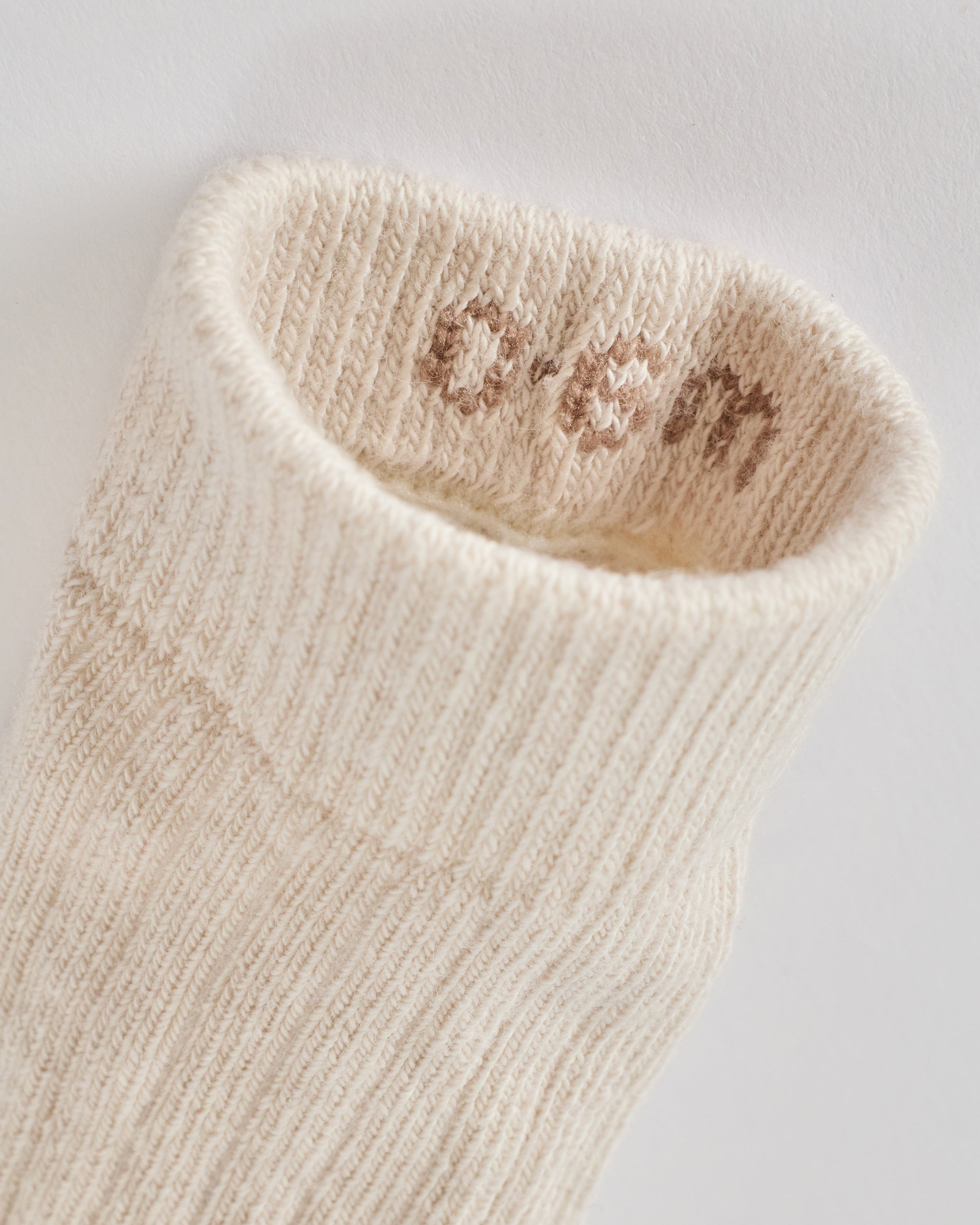 crew socks with grips 3 pack natural