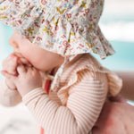 ruffle bucket hat floret