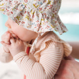 ruffle bucket hat floret