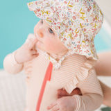ruffle bucket hat floret