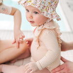 ruffle bucket hat floret