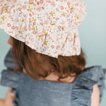 ruffle bucket hat floret