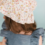 ruffle bucket hat floret
