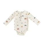 henley one piece rush hour in multi pattern