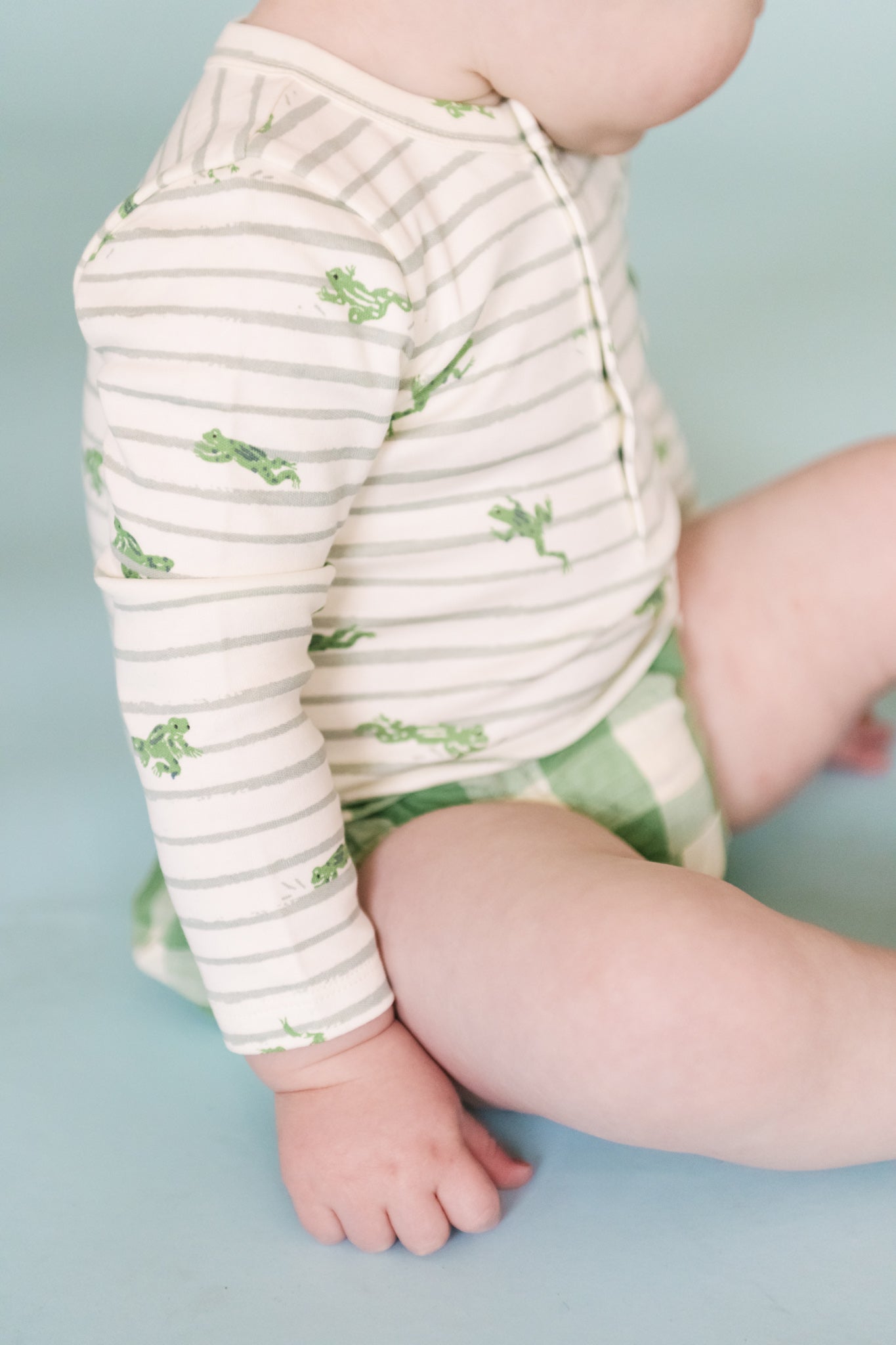 henley one piece leap frog