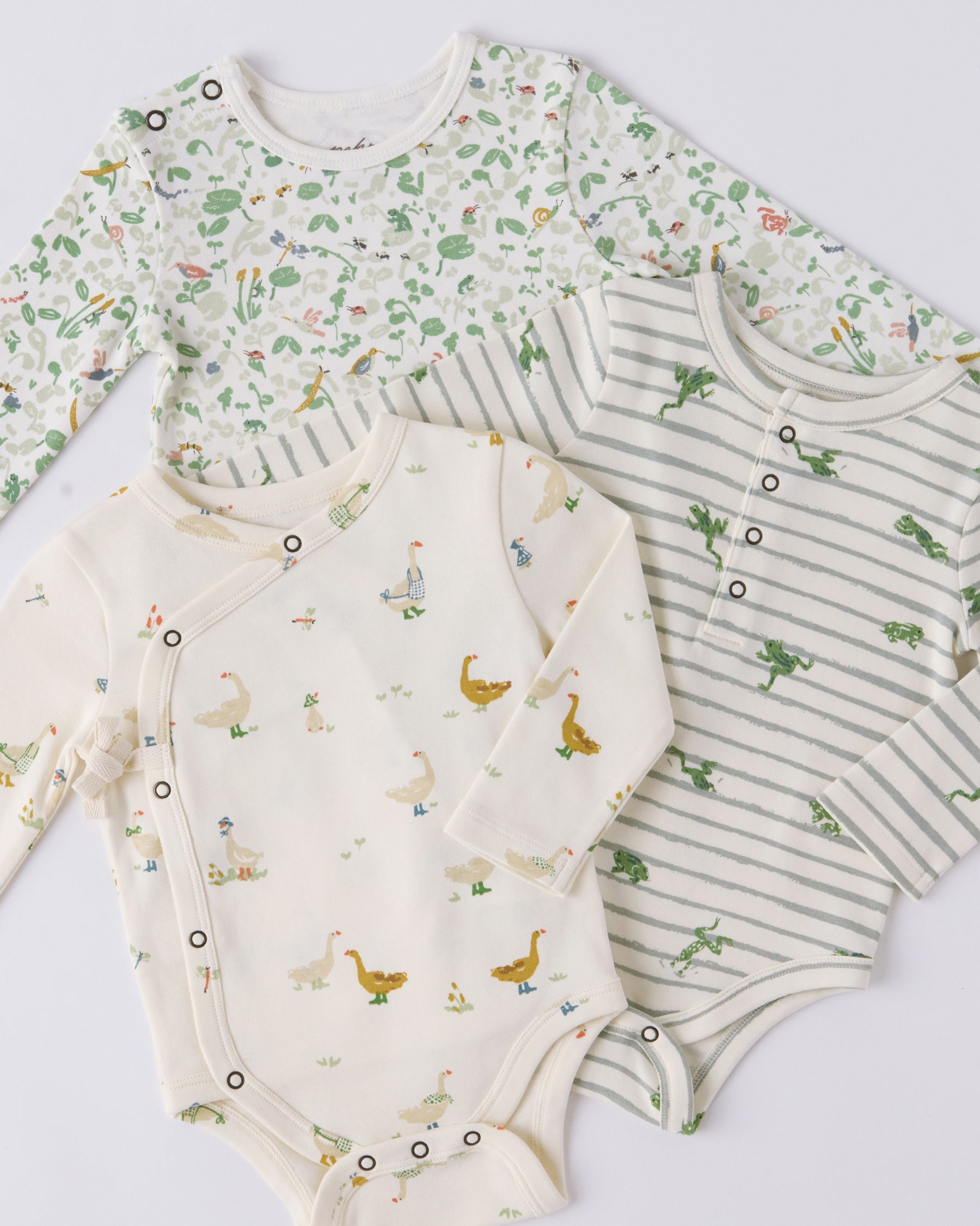 henley one piece leap frog