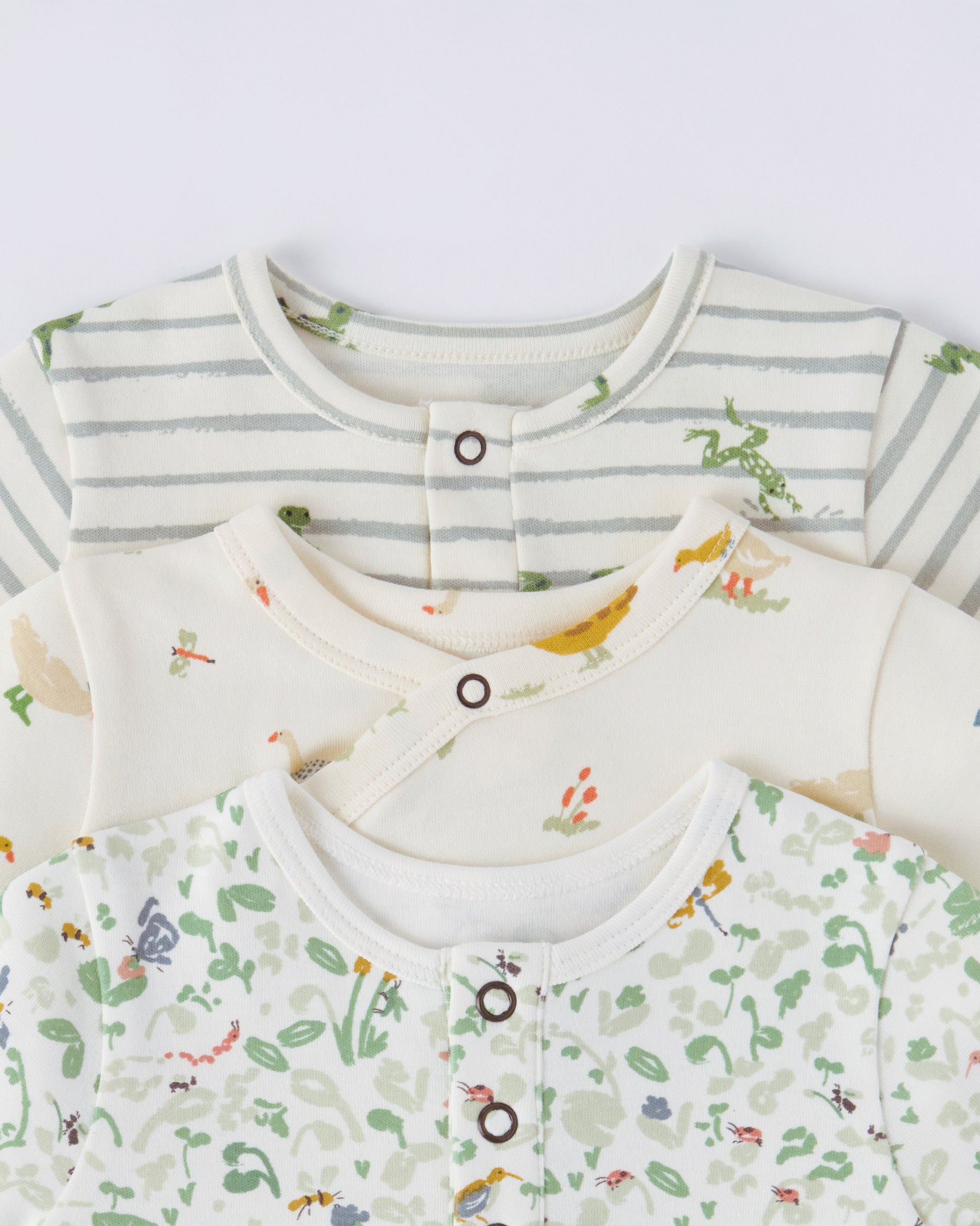henley one piece leap frog