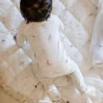 baby ribbed baby sleeper over the moon
