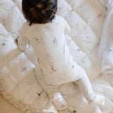 baby ribbed baby sleeper over the moon