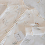 baby ribbed baby sleeper over the moon