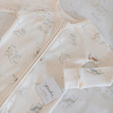 baby ribbed baby sleeper over the moon