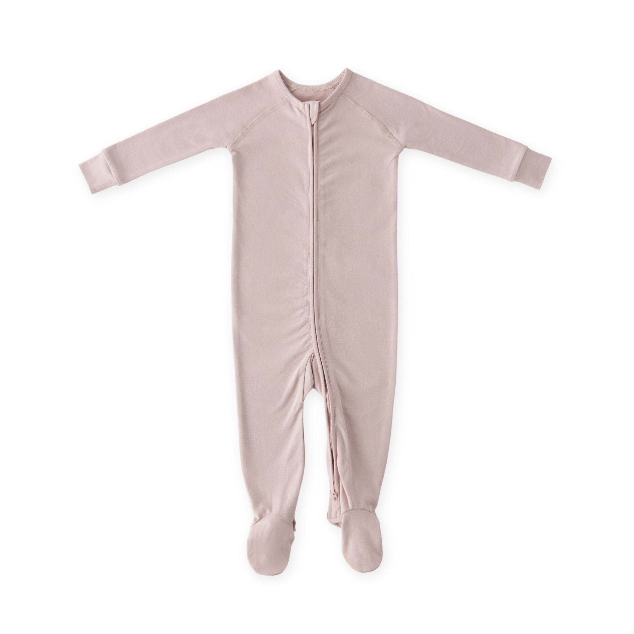 baby essentials baby sleeper pale pink