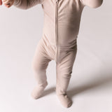 baby essentials baby sleeper pale pink