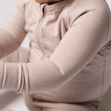 baby essentials baby sleeper pale pink