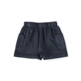 garment dye short ink blue in blues pattern
