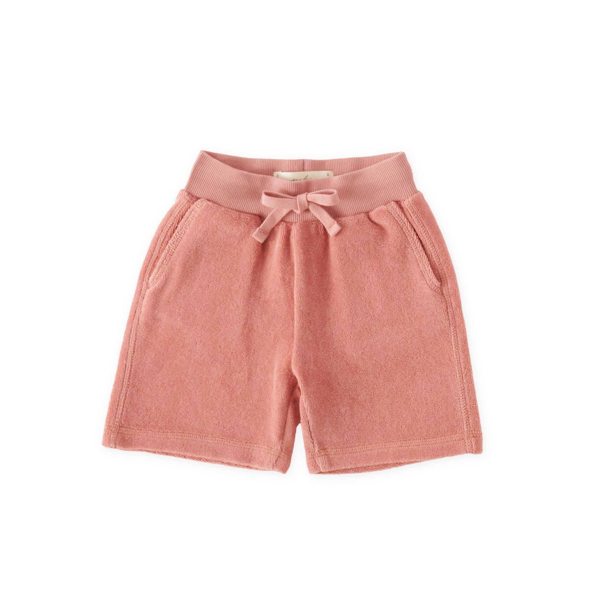 classic terry board short shell in pinks pattern