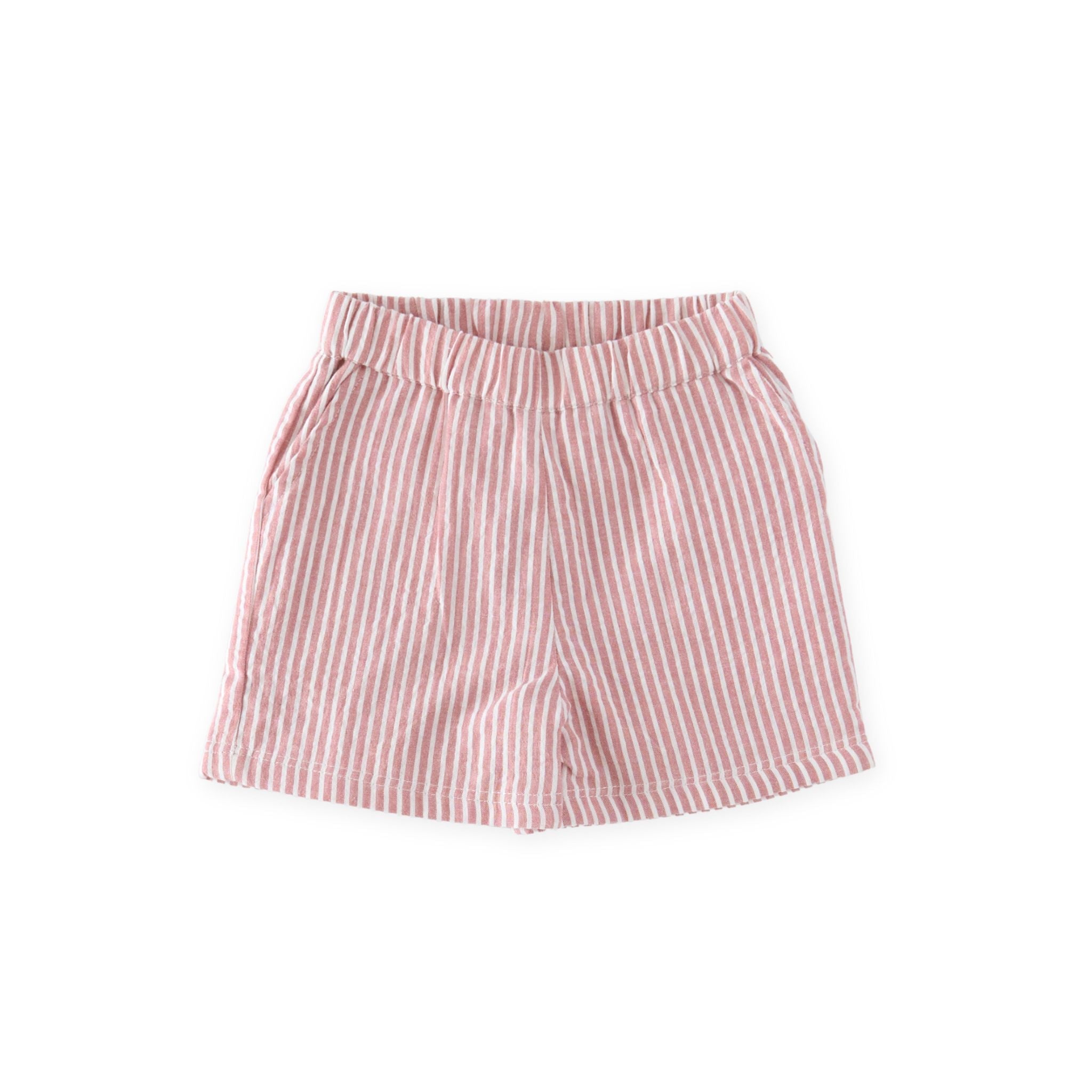seersucker shorts anchor red in reds pattern