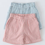 seersucker shorts anchor red