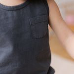 garment dye tank ink blue