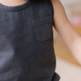 garment dye tank ink blue