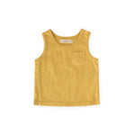 garment dye tank soft marigold in yellows pattern