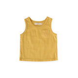garment dye tank soft marigold in yellows pattern