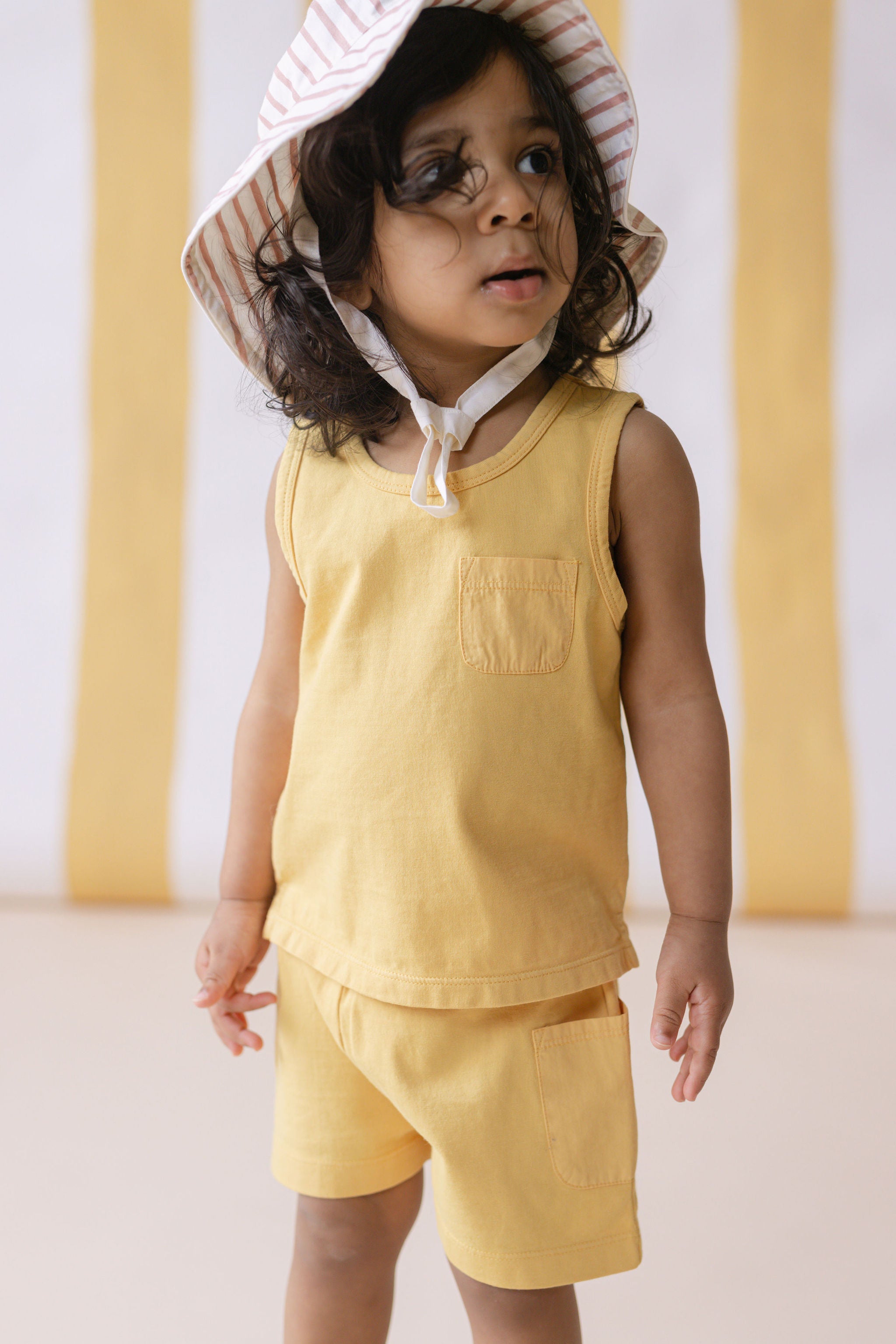 garment dye tank soft marigold