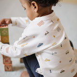 kids dropped shoulder long sleeve top rush hour