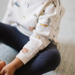 kids dropped shoulder long sleeve top rush hour