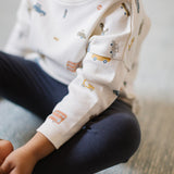 kids dropped shoulder long sleeve top rush hour