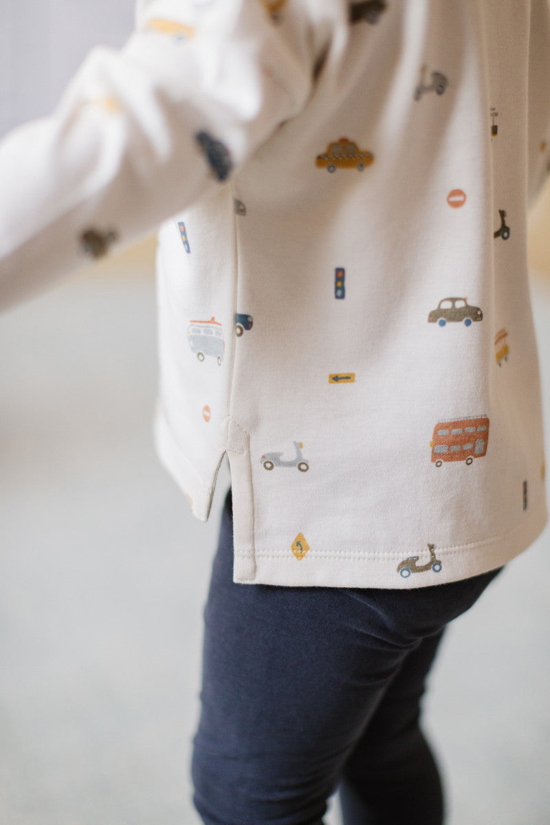 kids dropped shoulder long sleeve top rush hour