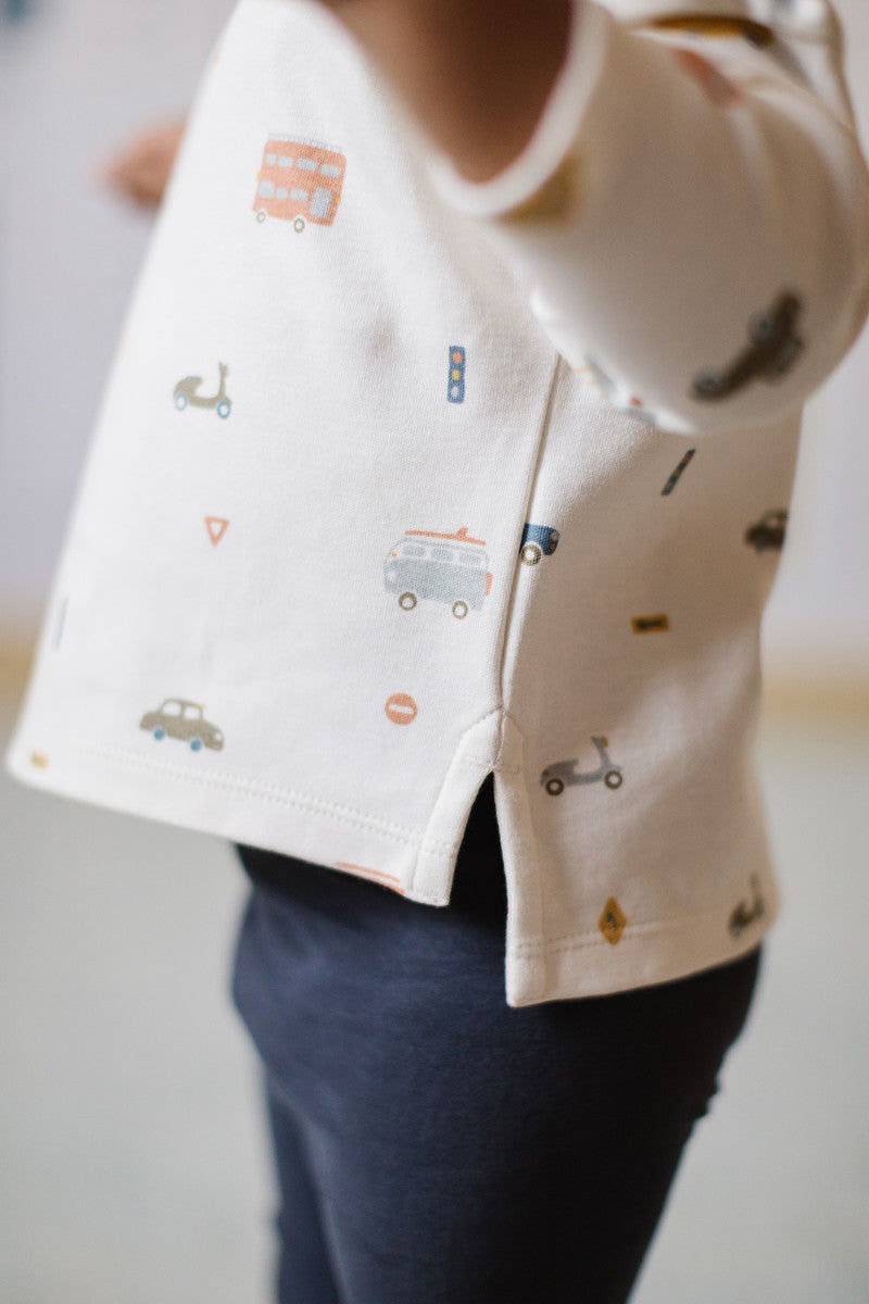 kids dropped shoulder long sleeve top rush hour