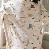 kids dropped shoulder long sleeve top explore new york