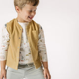 kids dropped shoulder long sleeve top explore new york