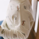 kids dropped shoulder long sleeve top field work