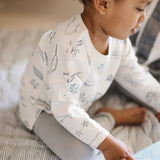 kids dropped shoulder long sleeve top life aquatic