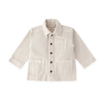 toddler vintage twill toddler chore jacket natural in neutrals pattern