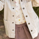 toddler vintage twill toddler chore jacket natural
