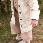 toddler vintage twill toddler chore jacket natural