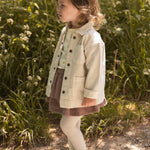 toddler vintage twill toddler chore jacket natural
