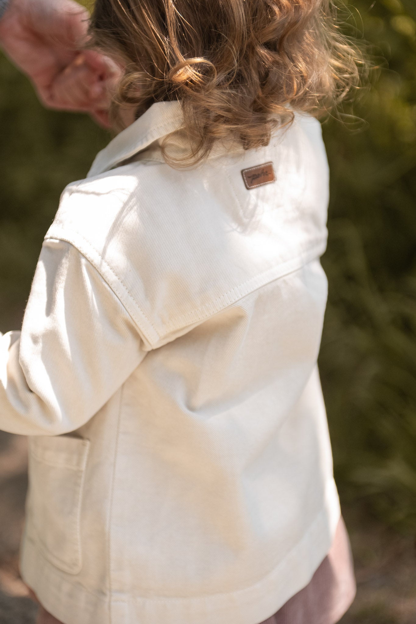 toddler vintage twill toddler chore jacket natural