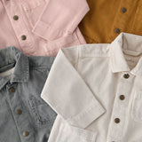 toddler vintage twill toddler chore jacket natural