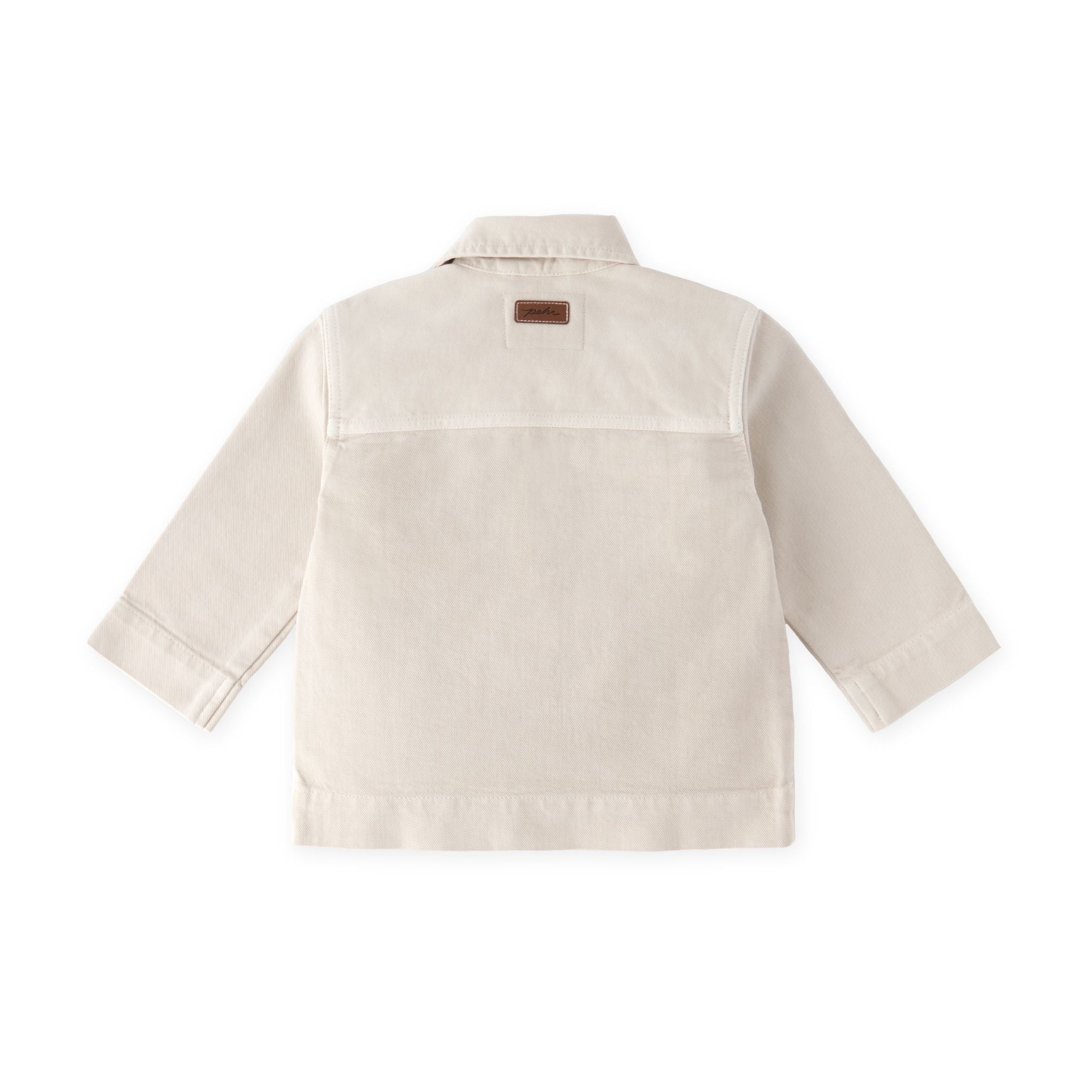 toddler vintage twill toddler chore jacket natural